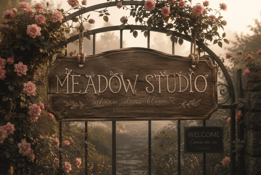Adora Butterfly Font