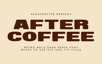 After Coffee Font