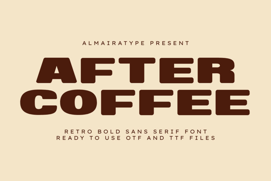After Coffee Font