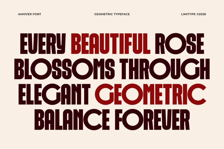 Amover Font