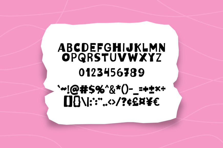 Anak Cakep Font