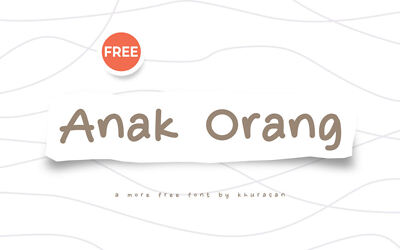 Anak Orang Font