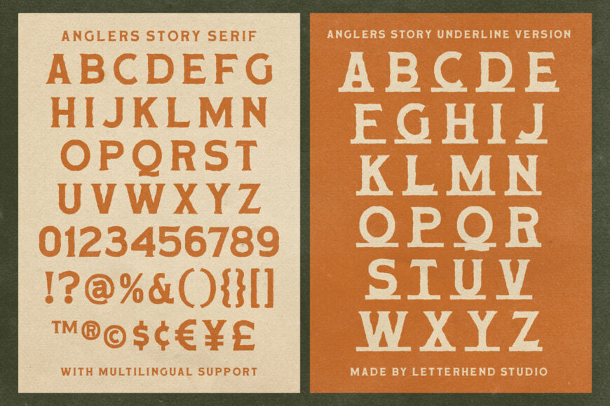 Anglers Harbor Font Duo