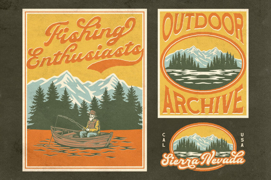 Anglers Harbor Font Duo