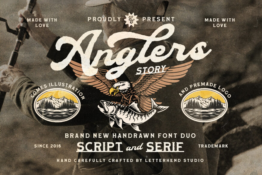 Anglers Harbor Font Duo