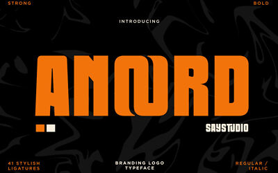 Anoord Font