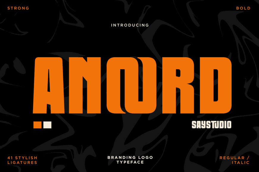 Anoord Font