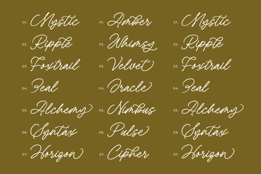 Arabella Rentharis Font