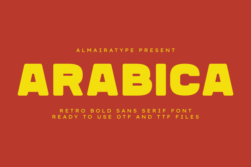 Arabica Font