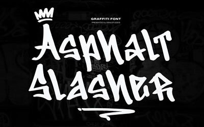 Asphalt Slasher Font