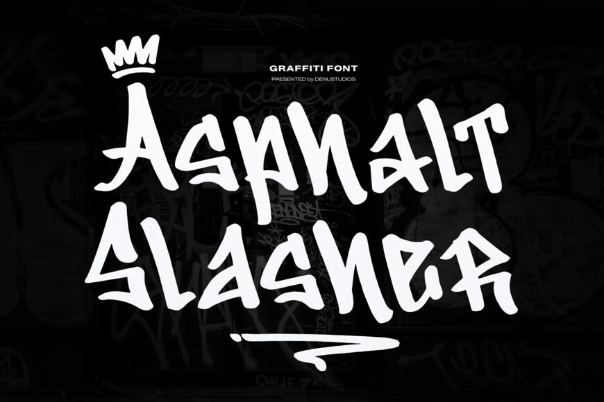 Asphalt Slasher Font