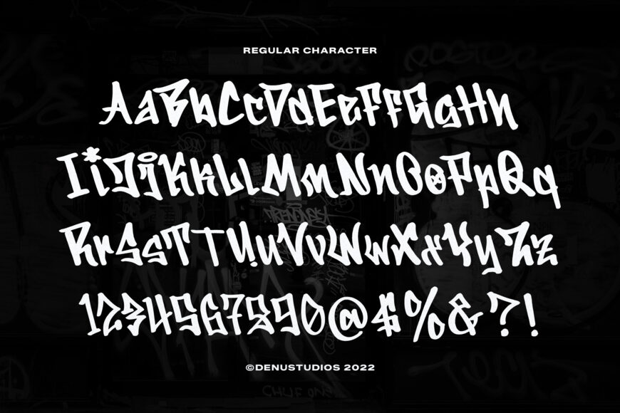Asphalt Slasher Font