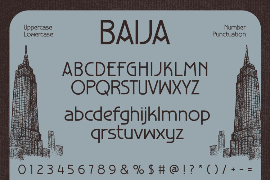 Baija Font