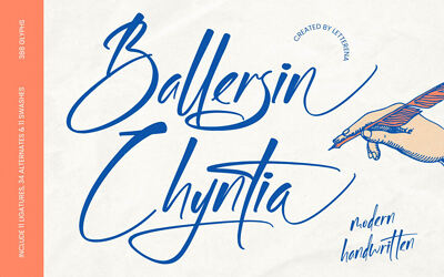 Ballersin Chyntia Font
