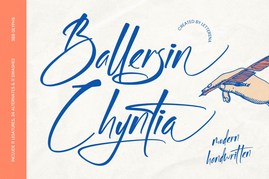 Ballersin Chyntia Font