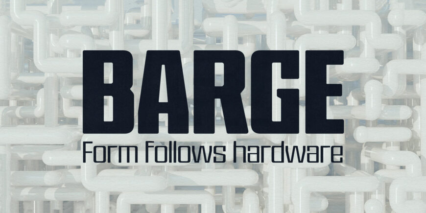 Barge Font