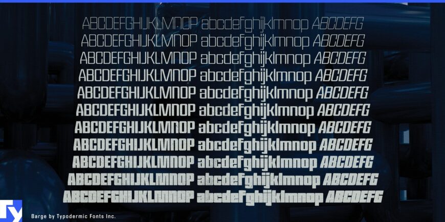 Barge Font