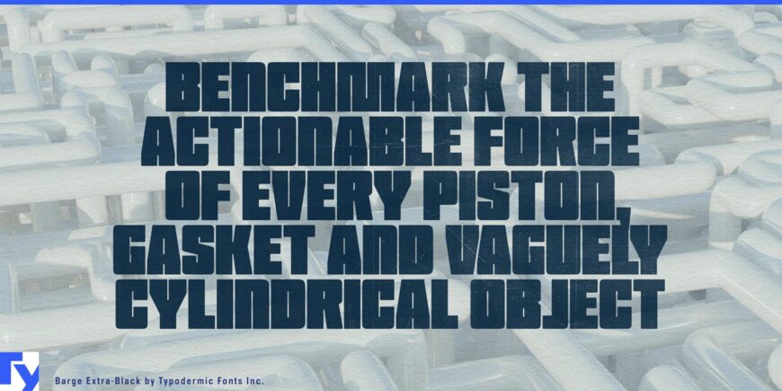Barge Font