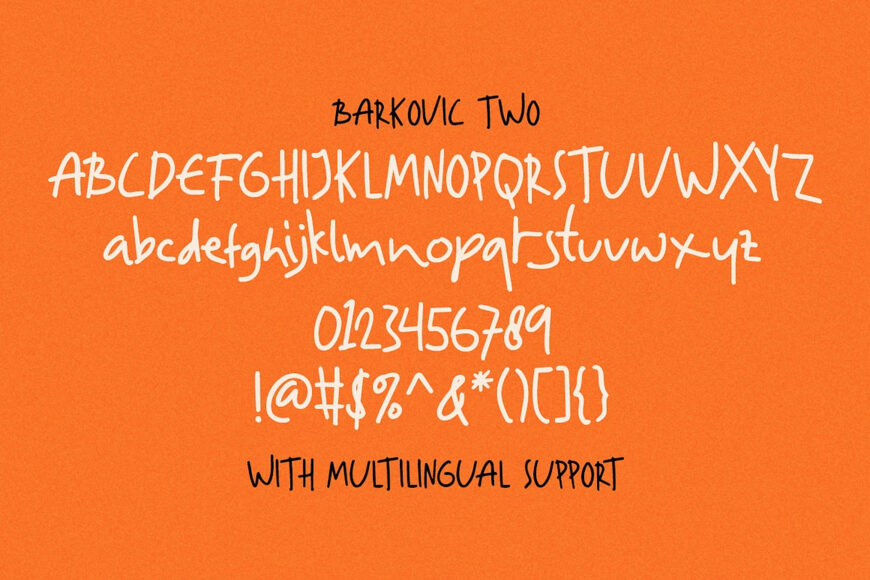 Barkovic Font