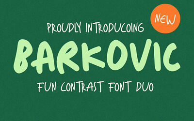Barkovic Font