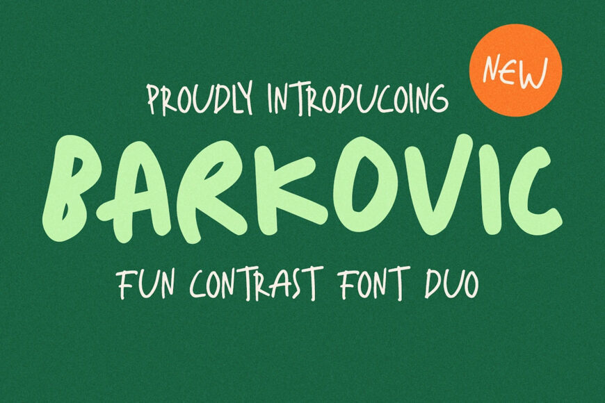Barkovic Font