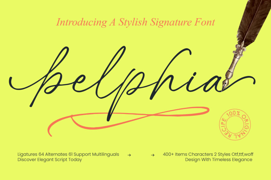 Belphia Font