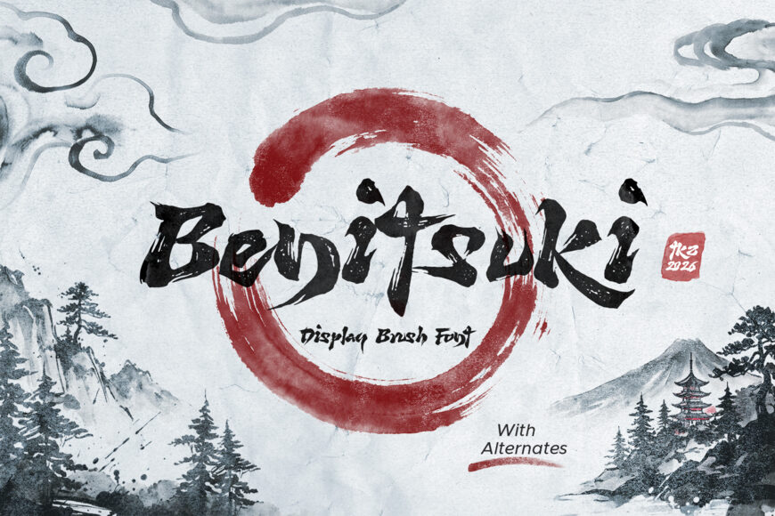 Benitsuki Font