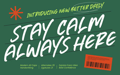 Better Daily Font