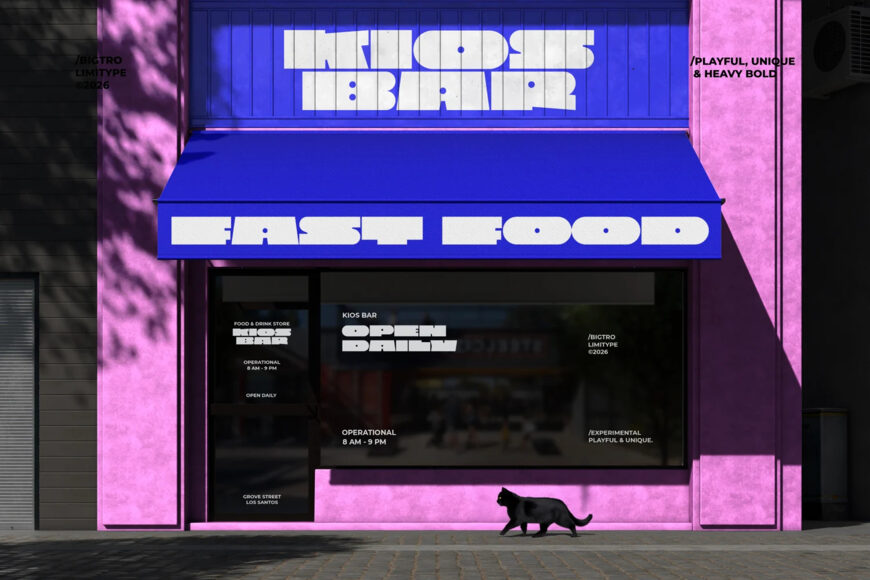 Bigtro Font