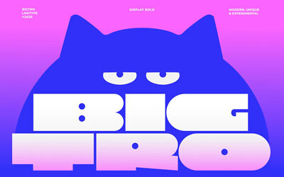 Bigtro Font