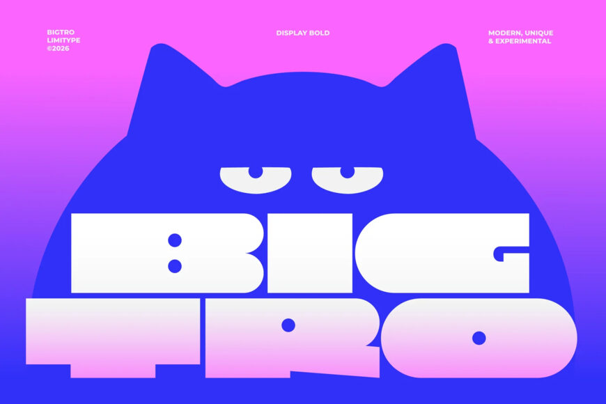 Bigtro Font