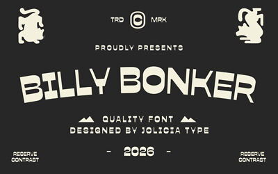 Billy Bonker Font