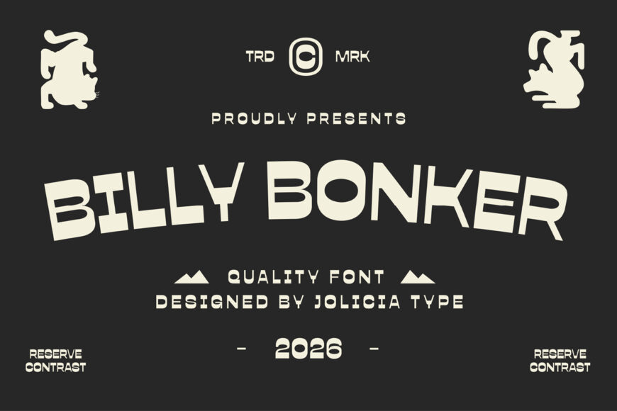 Billy Bonker Font