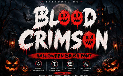 Blood Crimson Font