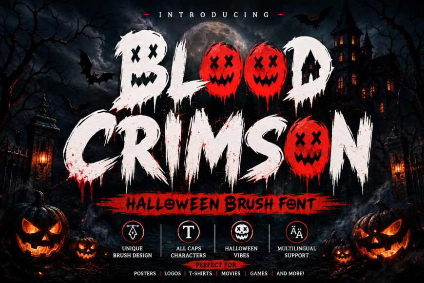 Blood Crimson Font