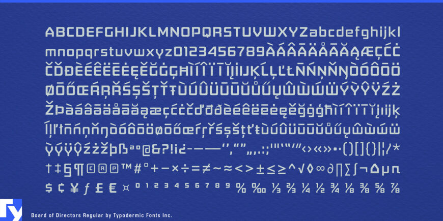 Board of Directors Font