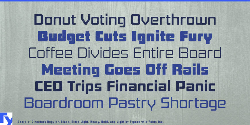 Board of Directors Font