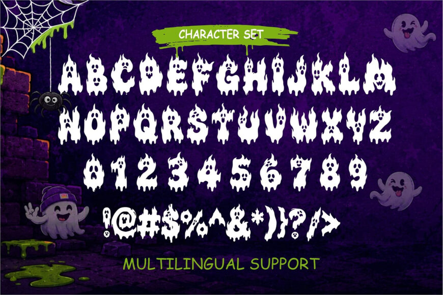 Boonie Ghost Font