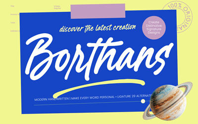 Borthans Font