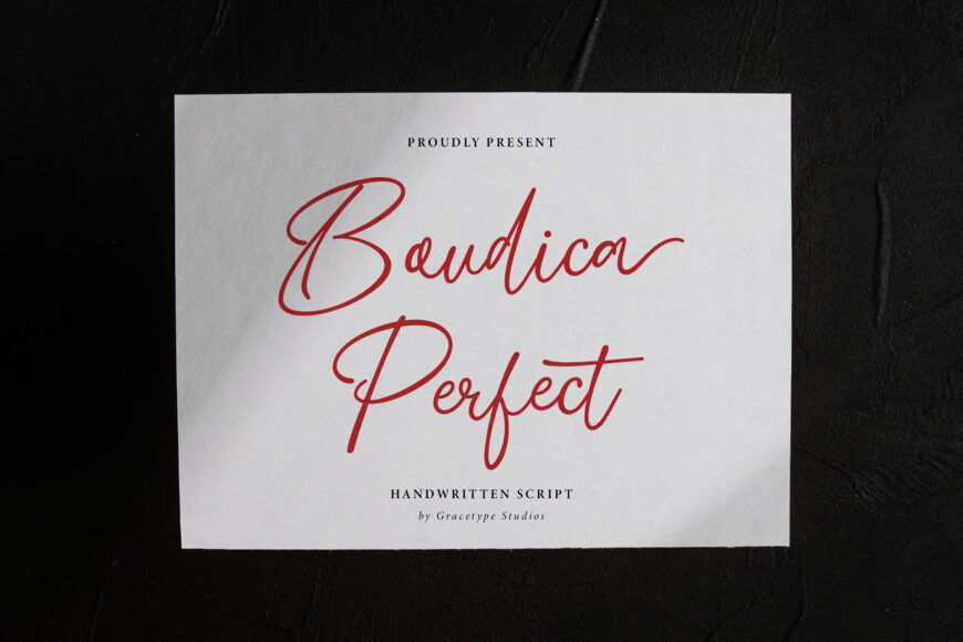 Boudica Perfect Font