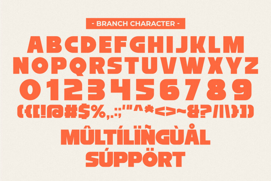 Branch Font
