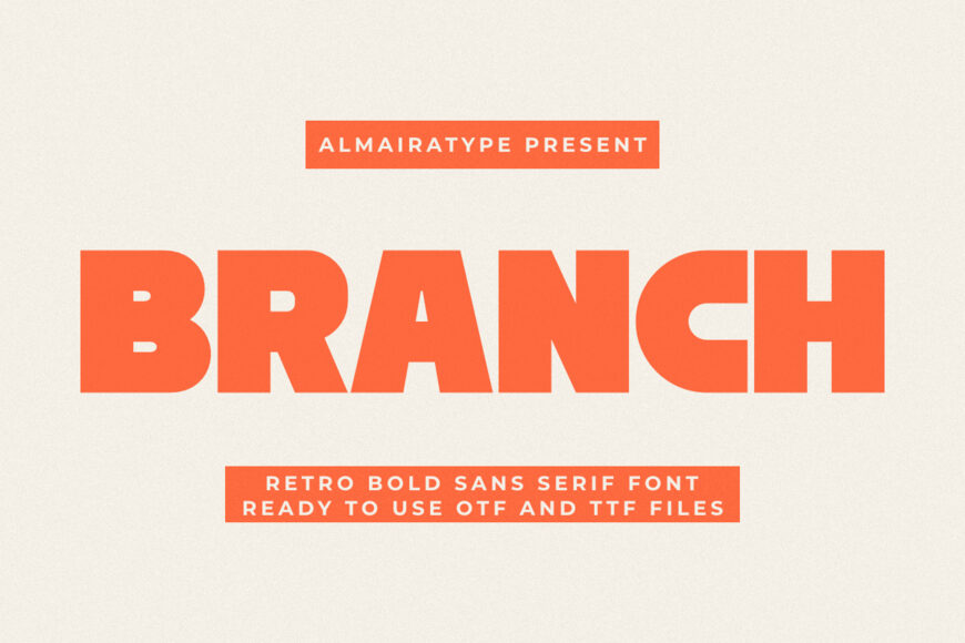 Branch Font