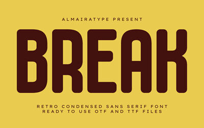 Break Font