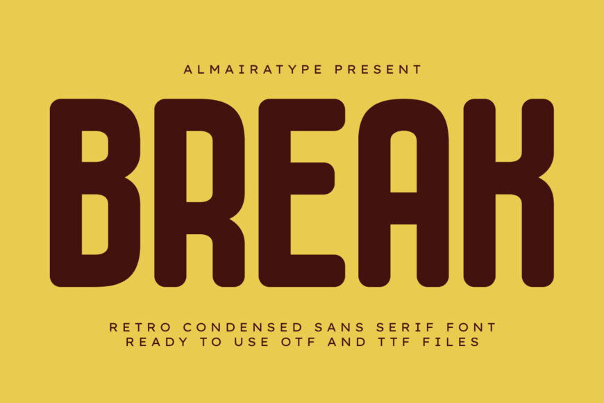 Break Font