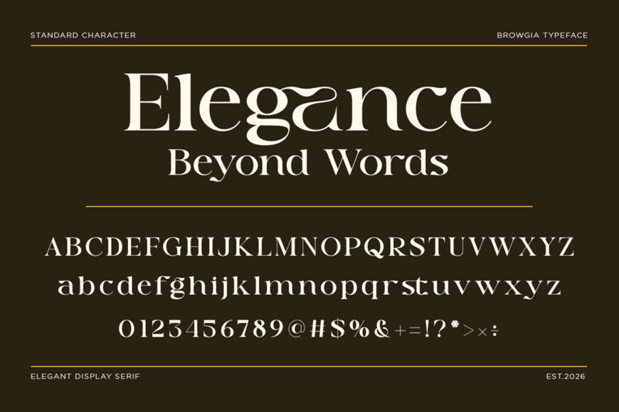 Browgia Font