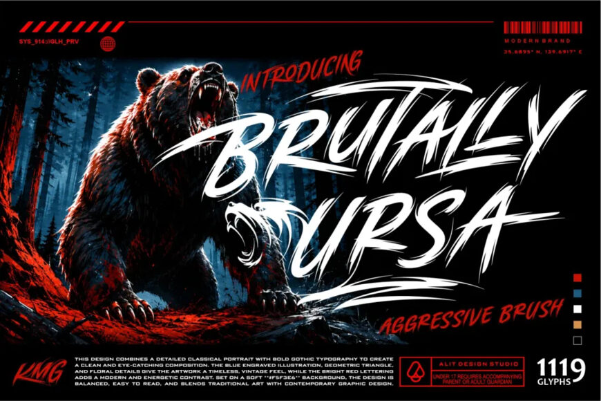 Brutally Ursa Font