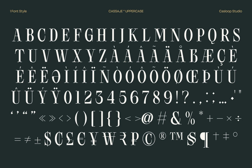 Cassaje Font