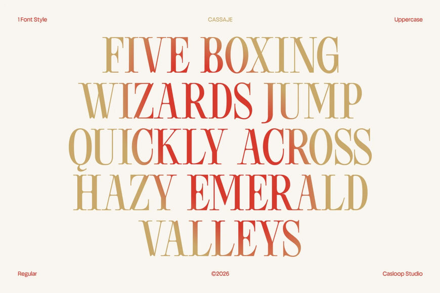 Cassaje Font