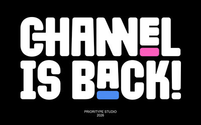 Channel Is Back Font