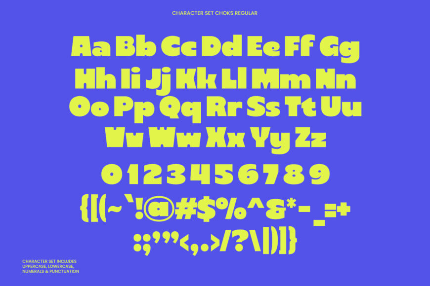 Choks Font